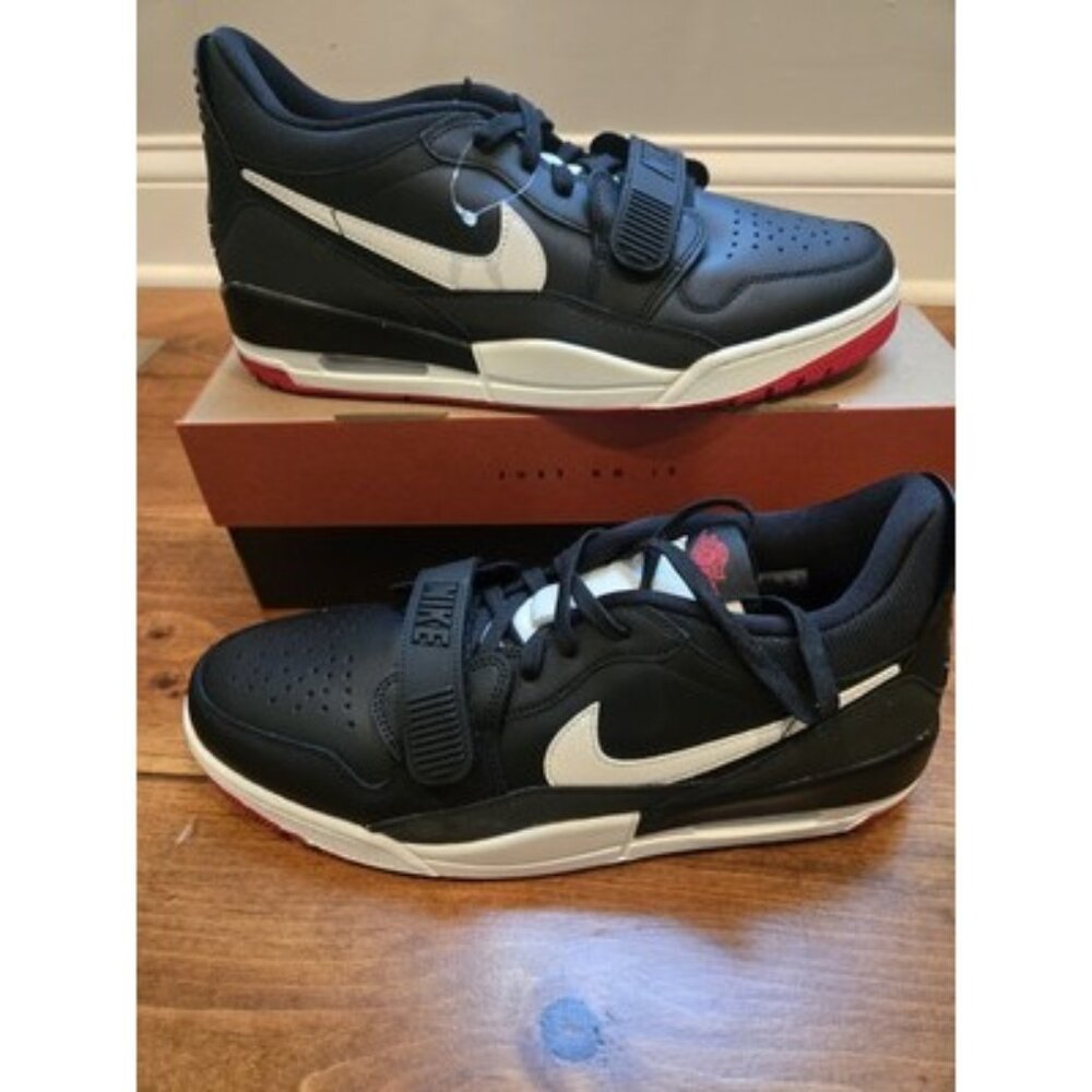 Air Jordan US 12 Men Black Sail White Red Nike -Retro Legacy 312 -HJ9029 010 New